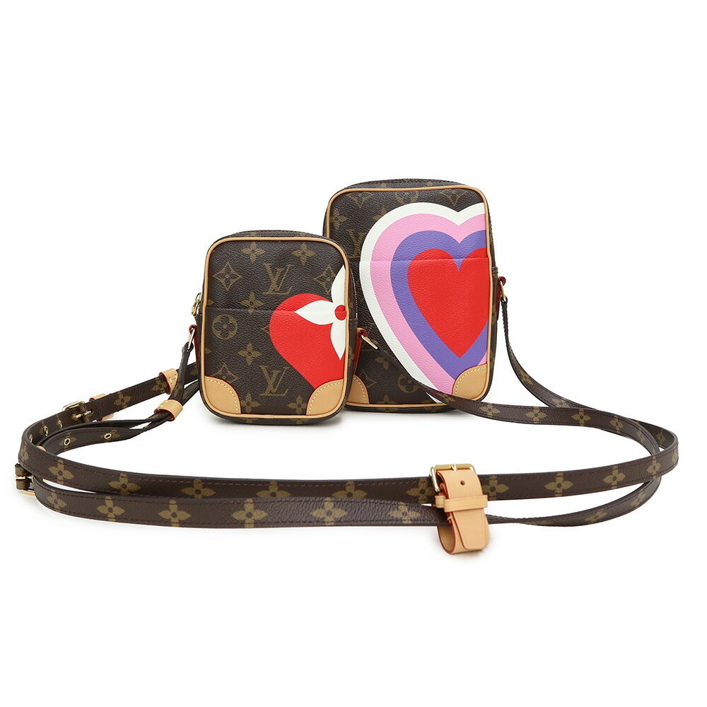 Louis Vuitton Panam Game On Shoulder Bag Monogram Brown